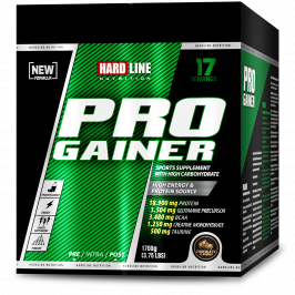 Hardline Pro Gainer 17 sachets 720 g (Chocolate)